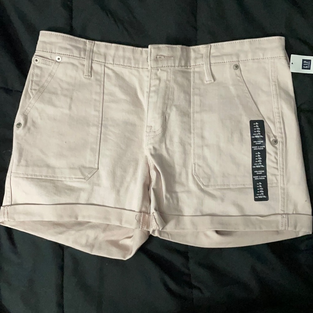 Light pink girlfriend shorts from gap new with tags